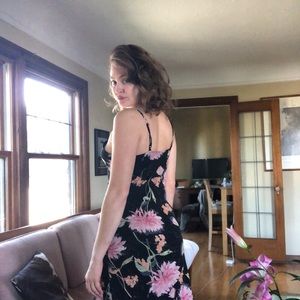 Floral 90s dress